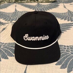 Swannies Black Rope Hat
